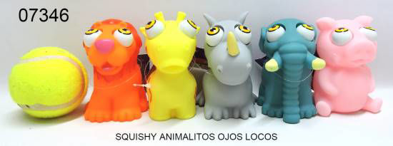 Imagen de SQUISHY ANIMALITOS OJOS LOCOS 10.25